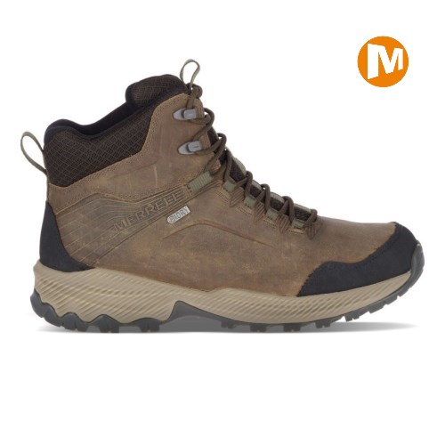 Merrell Forestbound Mid Waterproof Wanderschuhe Herren Braun [DE-MNFKA]